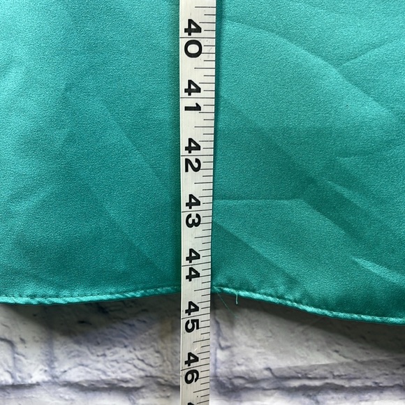 Davids Bridal Prom Formal Dress Women's Size 2 Spa Green Strapless Gown Long - Picture 15 of 16